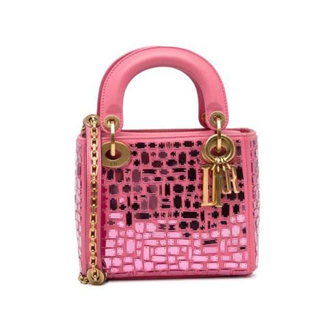 mini lady dior embroidery with mirror|Mini Lady D.